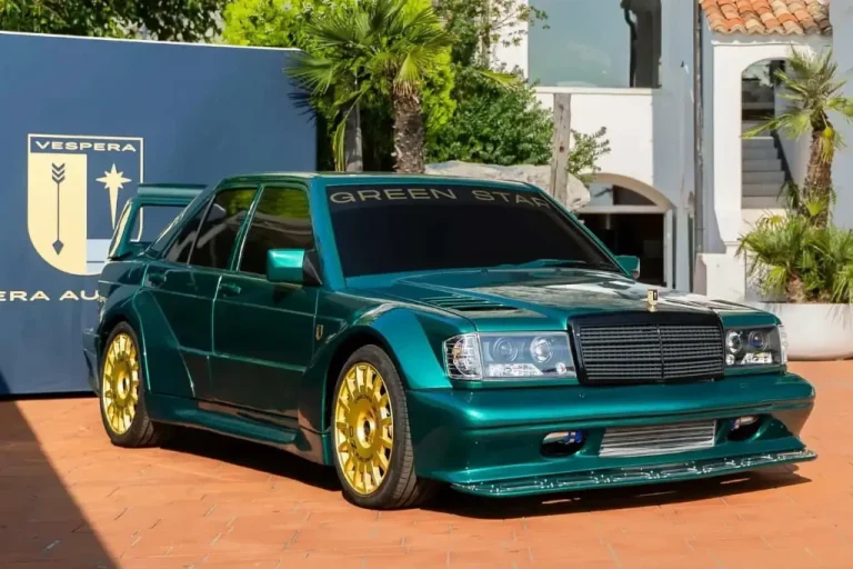 Vespera показала 765-сильный рестомод Mercedes 190E Evo II
